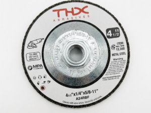 GRINDING WHEEL (DISC) 4.5" X 1/4"X 5/8"-N W/ HUB