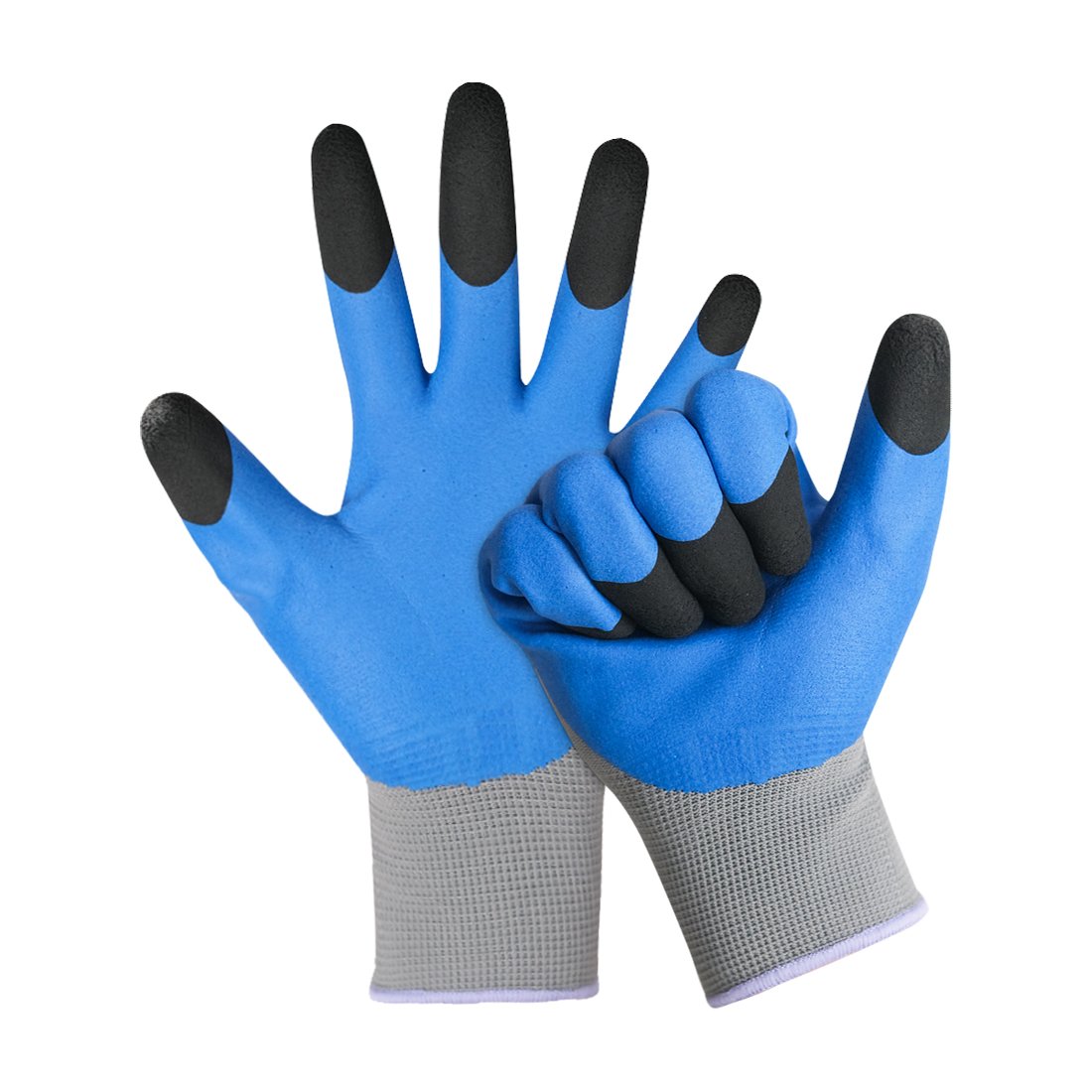 GLOVES LATEX FOAM COATED W/ FINGER REINFORCEMENT 13GA, 50 GMS | (PAIR)