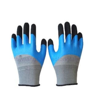 GLOVES LATEX FOAM COATED W/ FINGER REINFORCEMENT 13GA, 50 GMS | (PAIR)