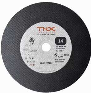CHOP SAW CUTTING DISC 14" X3/32 X1"